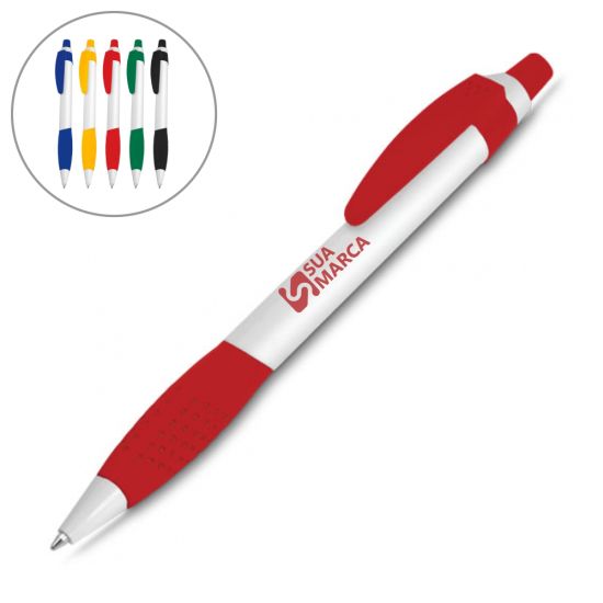 Caneta Plástica Retrátil