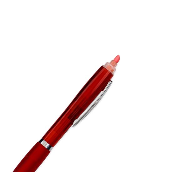 Caneta Plástica com Marca-Texto