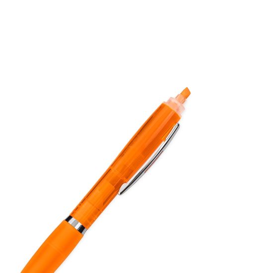 Caneta Plástica com Marca-Texto