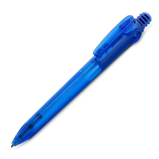 Caneta Plástica Esferográfica Translúcida