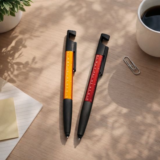 Caneta Plástica Multifunções