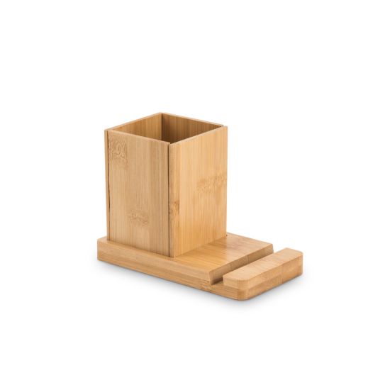 Conjunto de Secretária com Suporte para Celular e Copo Erwin