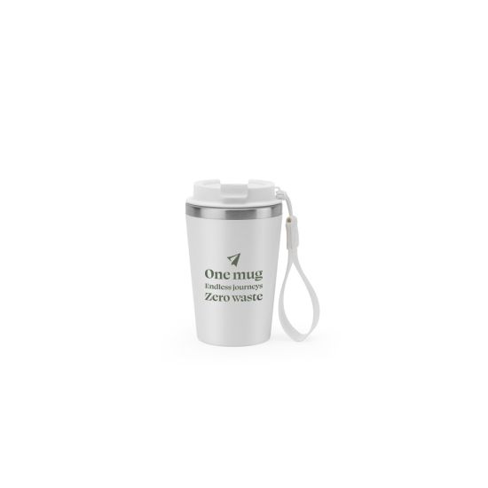 Copo de Viagem em aço Inox 90% Reciclado com Parede Dupla 460ml