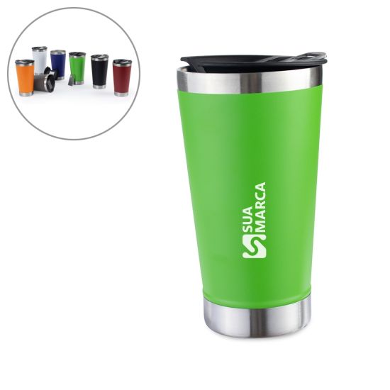 Copo Inox 500ml com Abridor
