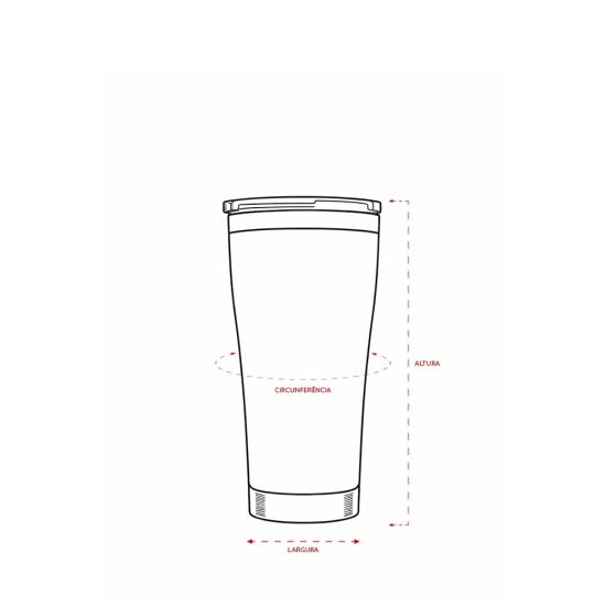 Copo Térmico 550ml