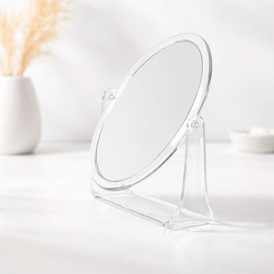 Espelho de Mesa Oval Plástico