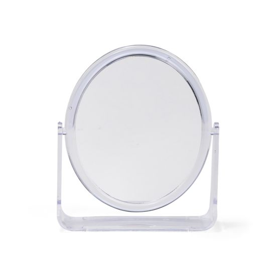 Espelho de Mesa Oval Plástico