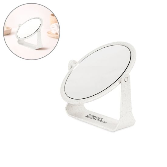 Espelho de Mesa Plástico