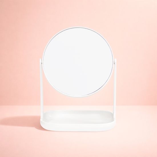 Espelho de Mesa Plástico