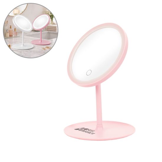 Espelho de Mesa Plástico com LED