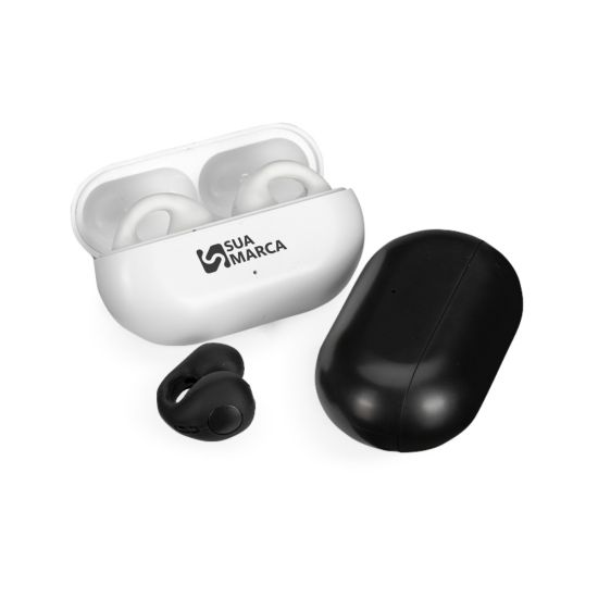Fone de Ouvido Bluetooth com Case Carregador