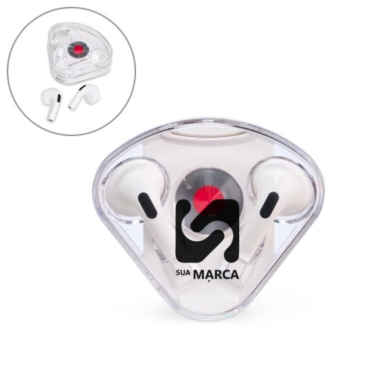 Fone de Ouvido Bluetooth Touch com Case Carregador