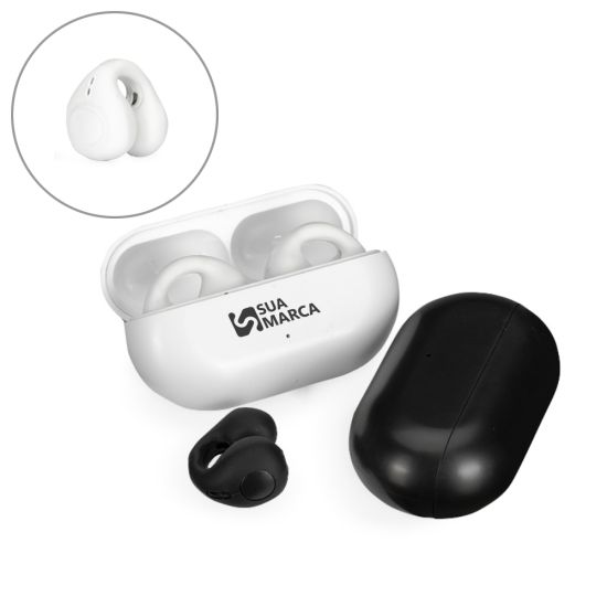 Fone de Ouvido Bluetooth com Case Carregador