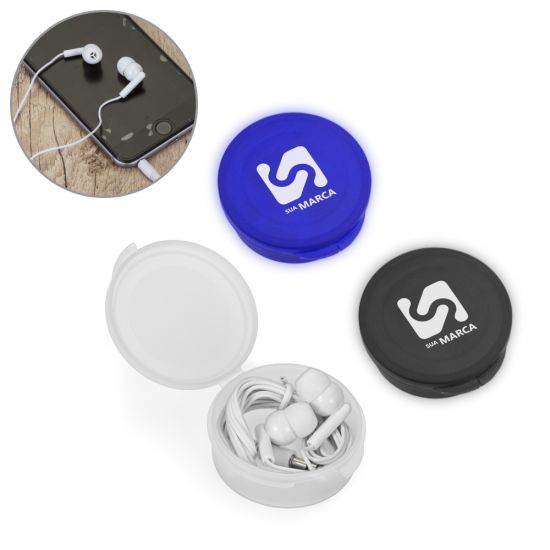 Fone de Ouvido Intra Auricular com Estojo