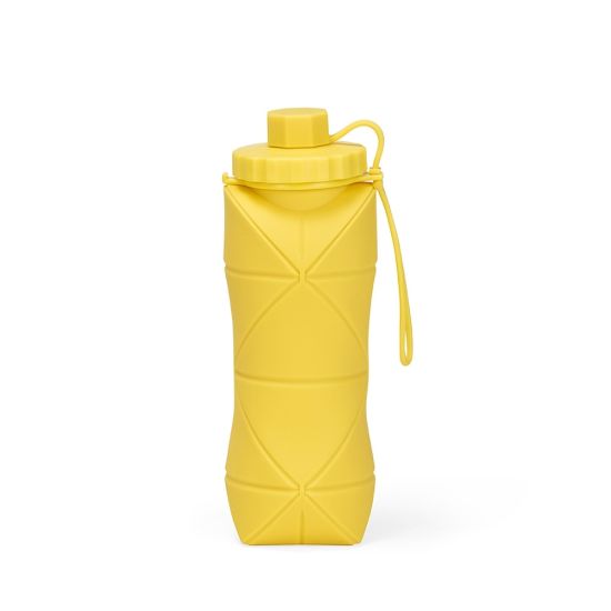 Garrafa Dobrável Silicone 600ml