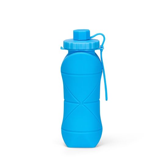 Garrafa Dobrável Silicone 600ml