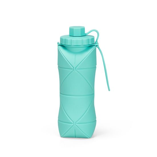 Garrafa Dobrável Silicone 600ml