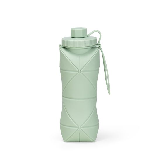 Garrafa Dobrável Silicone 600ml