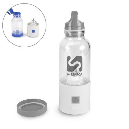 Garrafa Mixer Recarregavel USB