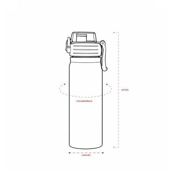 Garrafa Térmica 680ml