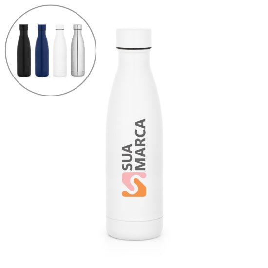 Garrafa Térmica Re-Buffon M em Aço Inox 90% Reciclado com Parede Dupla 520ml