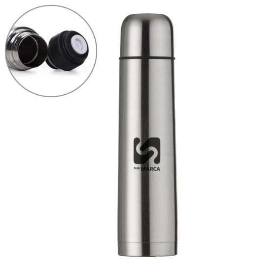 Garrafa Térmica Inox 1L