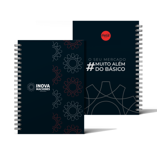 Caderno Capa Dura Sob Medida – 18x25 cm