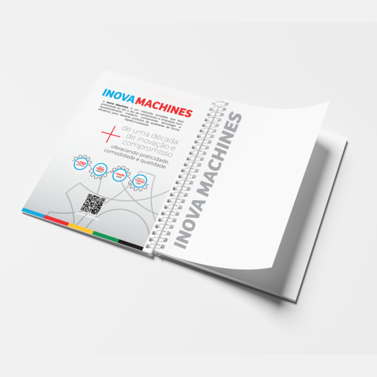 Caderno Capa Dura Sob Medida – 18x25 cm