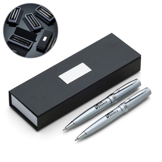 Kit Caneta e Lapiseira Metal