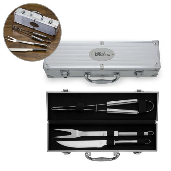 Kit Churrasco 3 Peças