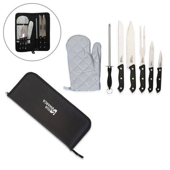 Kit Churrasco 7 Peças