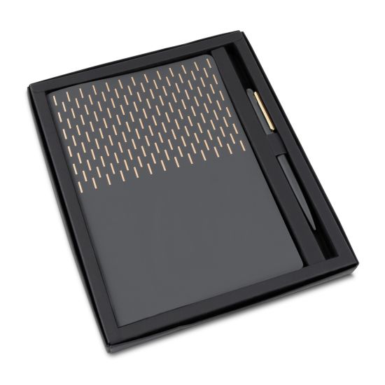 Kit Escritório A5 Capa em PU e Caneta Metálica