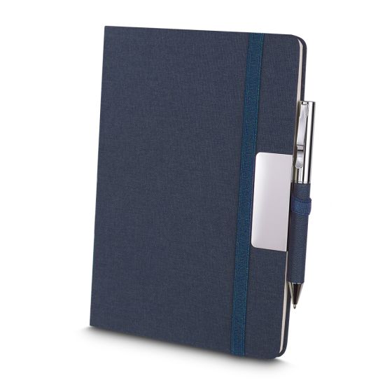 Kit Escritório A5 Capa em RPET e Caneta Metalica