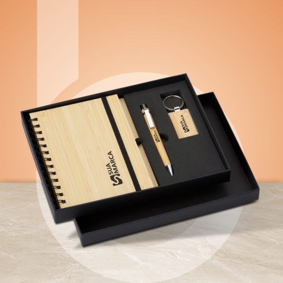 Kit Executivo Ecológico 3 Peças