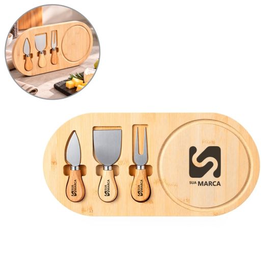 Kit Queijo 4 Peças