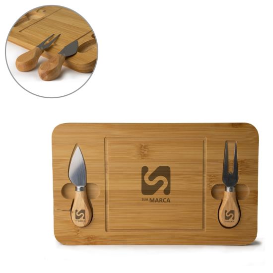 Kit Queijo 3 Peças