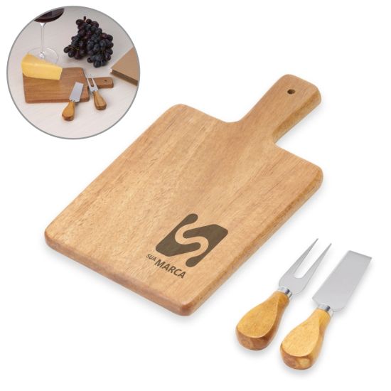Kit Queijo 3 Peças