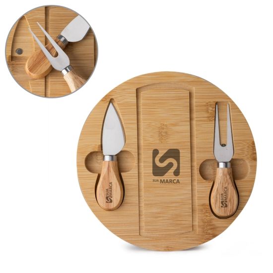 Kit Queijo 3 Peças