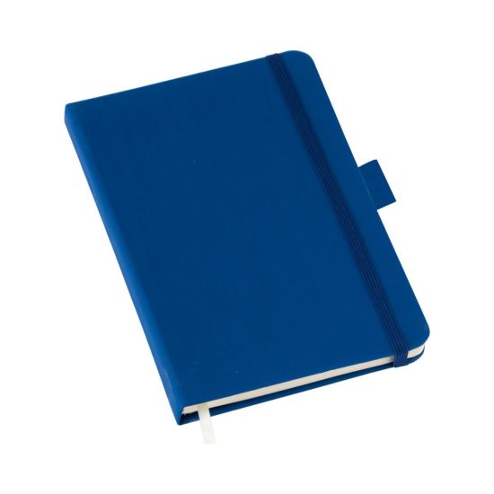 Caderneta tipo MOLESKINE com Suporte para Caneta - com Pauta - LG3782