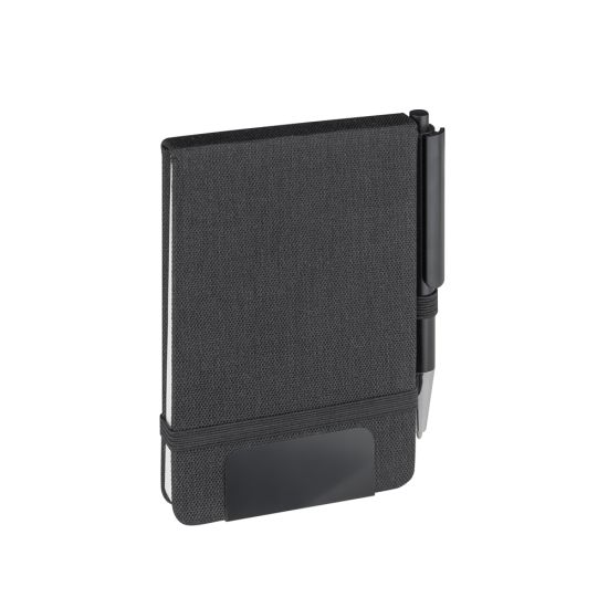 Mini Caderno A6 em RPET com Caneta