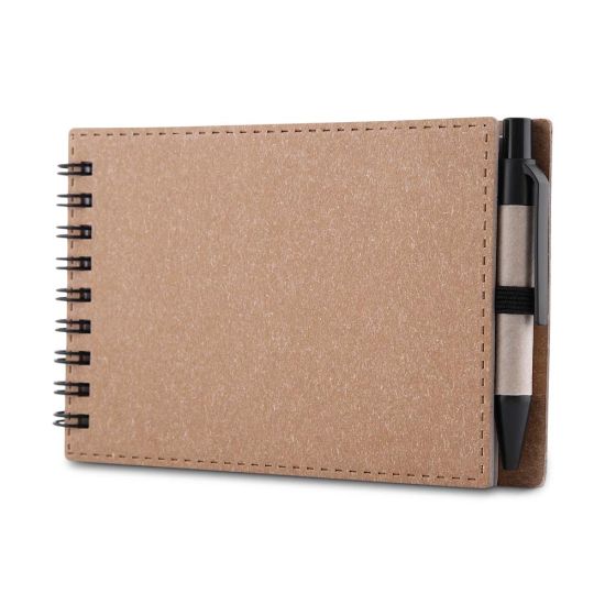 Mini Caderno de Anotações com Caneta