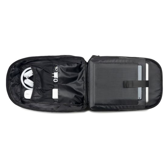 Mochila Antirroubo, em Poliéster Reciclado 600D Twill Yangon