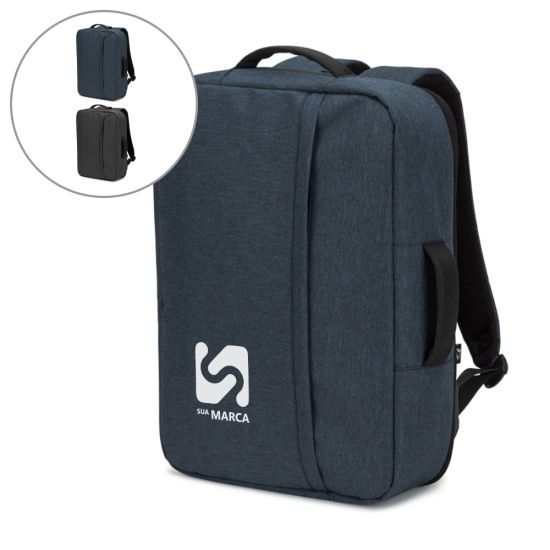 Mochila para notebook 15.6" Niamey em Poliéster Reciclado 300D