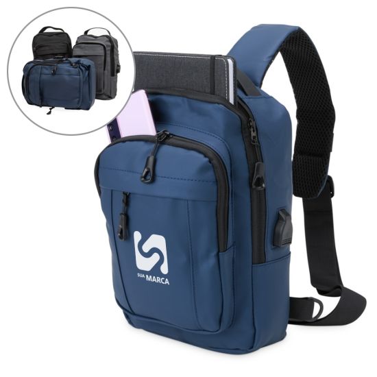 Mochila de Ombro USB