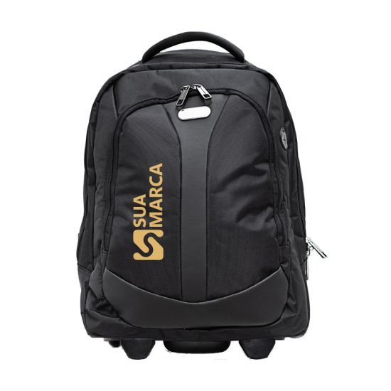 Mochila de Nylon com Rodinhas