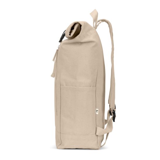 Mochila "Roll Top" em Algodão Reciclado e Poliéster Reciclado (380 g/m²) - SAINT