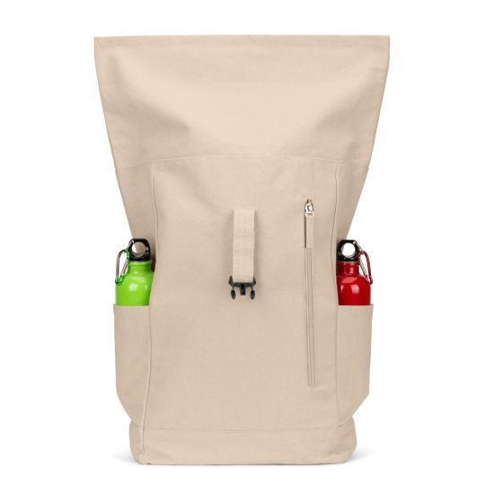 Mochila "Roll Top" em Algodão Reciclado e Poliéster Reciclado (380 g/m²) - SAINT