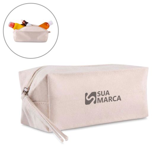 Necessaire em Algodão Reciclado 340g/m²
