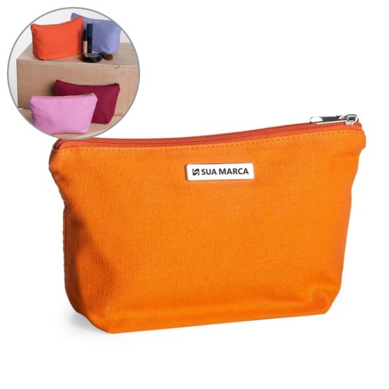 Necessaire de Lona com Plaquinha