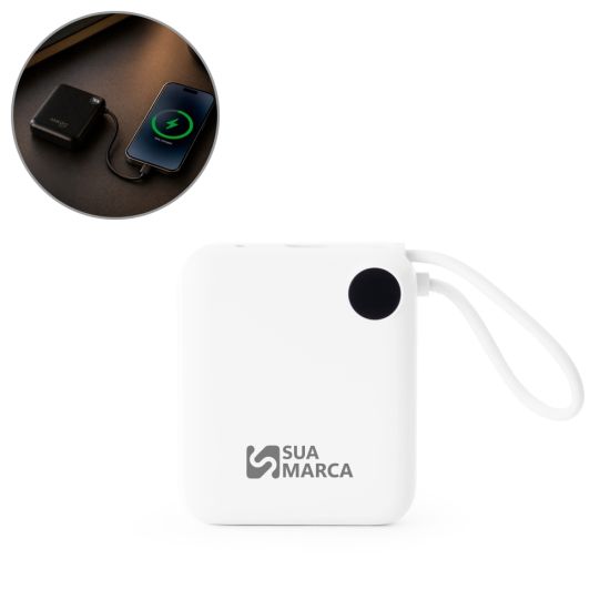 Power Bank 10.000mAh com Painel de LED